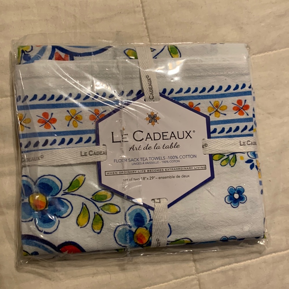 Le Cadeaux tea towels